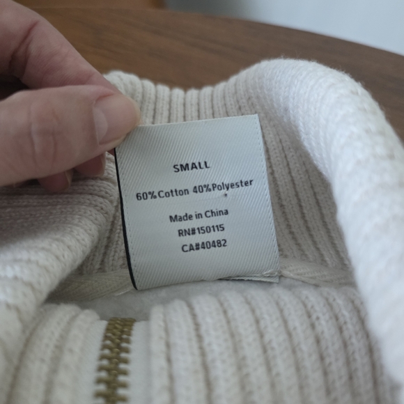 Varley Cream Sweater - Picture 11 of 14